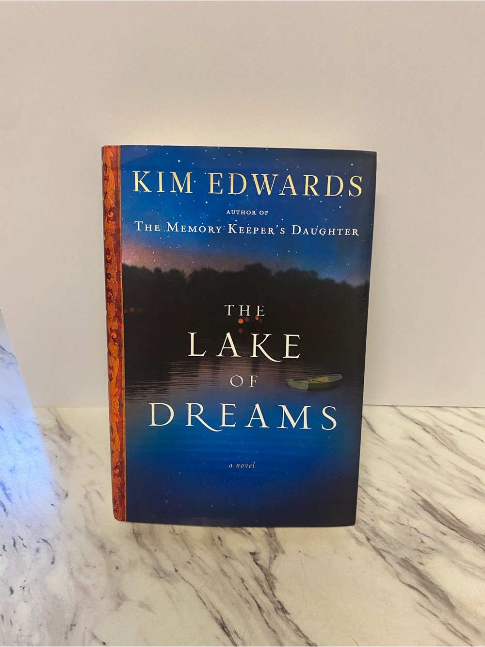 The Lake of Dreams by - Hardcover Novel (Blue Cover)